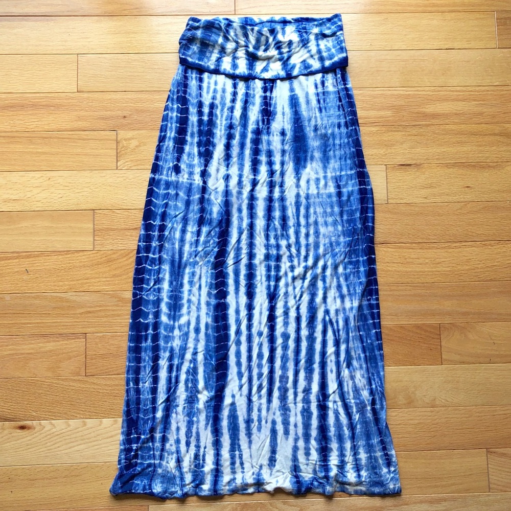 Tie-Dye Maxi Skirt